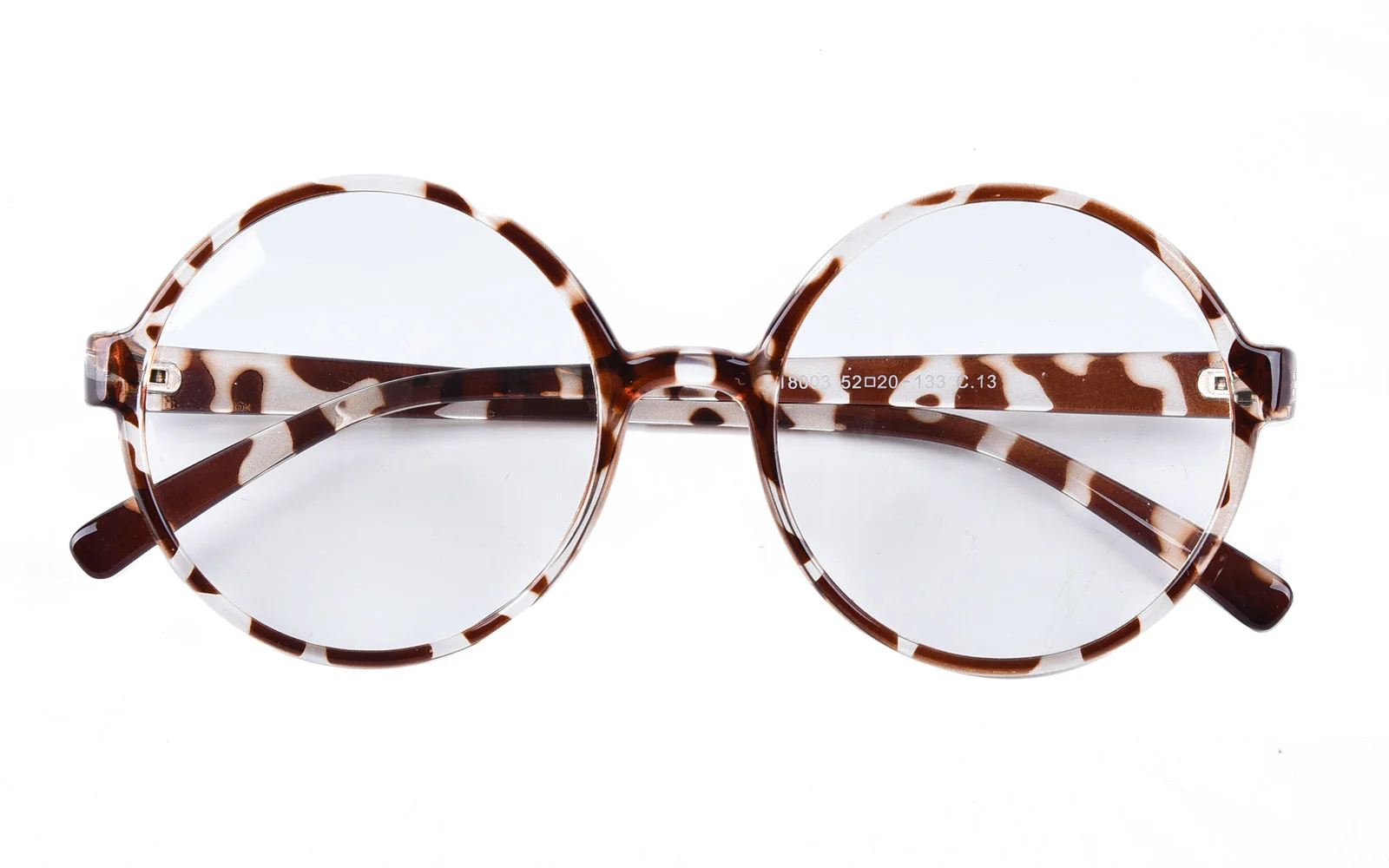 Agstum Vintage Full Rim Round Eyeglasses Frame Spectacles Eyewear Clear 3