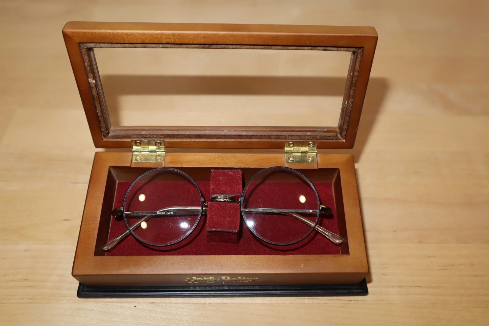 RARE DISCONTINUED HARRY POTTER NOBLE COLLECTION GLASSES REPLICA PROP S07 2007 3